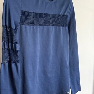 C&C California Deep Blue Textured Top